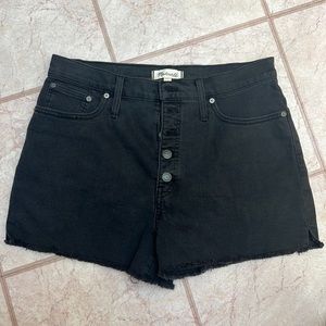 Madewell high rise shorts